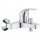 Смеситель для ванны GROHE BauCurve, хром (32806000) — фото, характеристики, купить в VLADIVOSTOK-CLIMBO