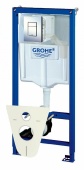 Система инсталляции для унитазов Grohe Rapid SL, 38827000 (4 в 1, с кнопкой смыва) — фото, характеристики, купить в VLADIVOSTOK-CLIMBO