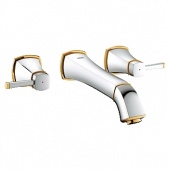 Смеситель для раковины GROHE Grandera на 3 отверстия (верхняя монтажная часть, вынос 234 мм), 20415IG0 — фото, характеристики, купить в VLADIVOSTOK-CLIMBO