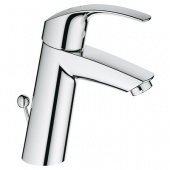 Смеситель для раковины GROHE Eurosmart с донным клапаном и энергосберегающим картриджем, 2339310E — фото, характеристики, купить в VLADIVOSTOK-CLIMBO