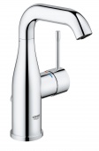Смеситель для раковины GROHE Essence+ с цепочкой и средним изливом, 23480001 — фото, характеристики, купить в VLADIVOSTOK-CLIMBO