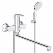 Смеситель универсальный GROHE Multiform с душевым гарнитуром New Tempesta II, хром (3270800A) — фото, характеристики, купить в VLADIVOSTOK-CLIMBO