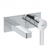 Смеситель для раковины GROHE Lineareна (верхняя монтажная часть, вынос 153 мм), 19409000 — фото, характеристики, купить в VLADIVOSTOK-CLIMBO