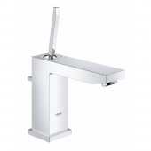 Смеситель для раковины GROHE Eurocube Joy с донным клапаном, средний излив, хром (23657000) — фото, характеристики, купить в VLADIVOSTOK-CLIMBO