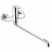 Смеситель для ванны GROHE Eurosmart Cosmopolitan, длинный излив, хром (32847000) — фото, характеристики, купить в VLADIVOSTOK-CLIMBO