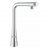 Смеситель для кухни GROHE Zedra SmartControl, хром (31593002) — фото, характеристики, купить в VLADIVOSTOK-CLIMBO