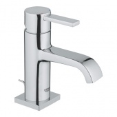 Смеситель для раковины GROHE Allure с донным клапаном, уменьшенный, 32757000 — фото, характеристики, купить в VLADIVOSTOK-CLIMBO