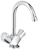 Смеситель для раковины GROHE Costa L с цепочкой и высоким С-изливом, 21374001 — фото, характеристики, купить в VLADIVOSTOK-CLIMBO