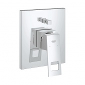 Смеситель для ванны GROHE Eurocube (верхняя монтажная часть), 19896000 — фото, характеристики, купить в VLADIVOSTOK-CLIMBO