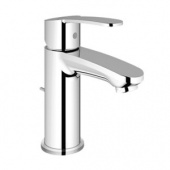 Смеситель для раковины GROHE Eurostyle Cosmopolitan с донным клапаном, уменьшенный, 23037002 — фото, характеристики, купить в VLADIVOSTOK-CLIMBO
