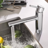 Смеситель для кухни GROHE Concetto, хром (30273001) — фото, характеристики, купить в VLADIVOSTOK-CLIMBO