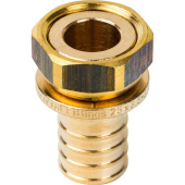 Переходник с накидной гайкой STOUT 25xG 3/4" — фото, характеристики, купить в VLADIVOSTOK-CLIMBO