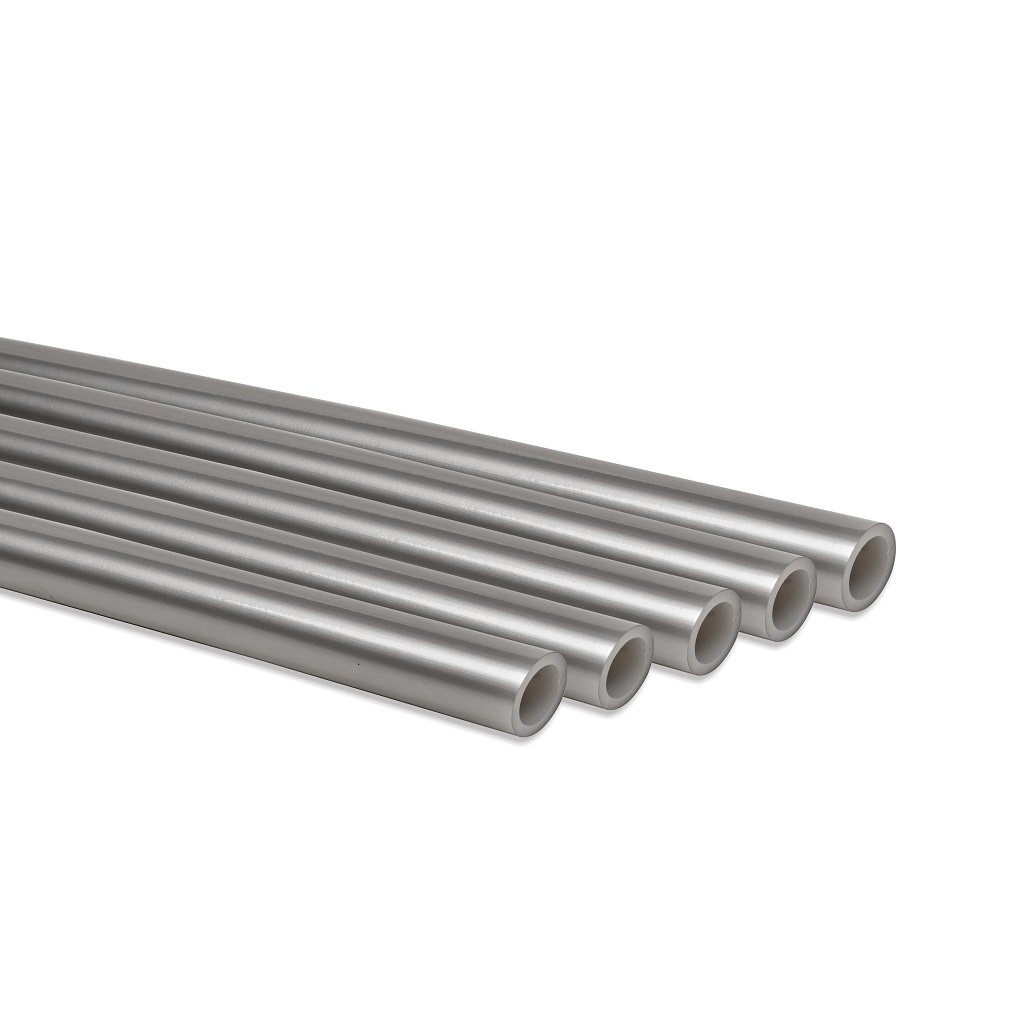 Труба ROMMER PEX из сшитого полиэтилена с кислородным слоем, серая, 16х2,2 (бухта 500 метров) — фото, характеристики