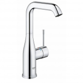 Смеситель для раковины GROHE Essence+ с высоким изливом, хром (23541001) — фото, характеристики, купить в VLADIVOSTOK-CLIMBO