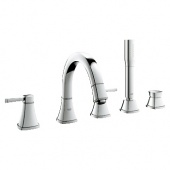 Смеситель для ванны GROHE Grandera с душевым гарнитуром, 19919000 — фото, характеристики, купить в VLADIVOSTOK-CLIMBO
