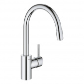 Смеситель для кухни GROHE Concetto New с высоким изливом, хром (32663003) — фото, характеристики, купить в VLADIVOSTOK-CLIMBO