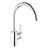 Смеситель для кухни GROHE Eurostyle Cosmopolitan с высоким изливом, 33975002 — фото, характеристики, купить в VLADIVOSTOK-CLIMBO
