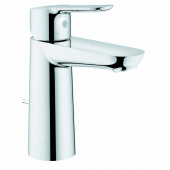 Смеситель для раковины GROHE BauEdge с донным клапаном, M-Size, хром (23758000) — фото, характеристики, купить в VLADIVOSTOK-CLIMBO