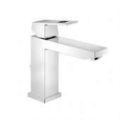 Смеситель для раковины GROHE Eurocube с донным клапаном, 23445000 — фото, характеристики, купить в VLADIVOSTOK-CLIMBO