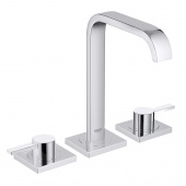 Смеситель для раковины GROHE Allure с донным клапаном и длинными рукоятками, 20188000 — фото, характеристики, купить в VLADIVOSTOK-CLIMBO