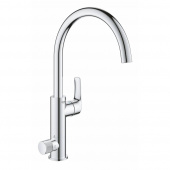 Смеситель для кухни GROHE Blue Pure Eurosmart с функцией очистки водопроводной воды, хром (31722000) — фото, характеристики, купить в VLADIVOSTOK-CLIMBO