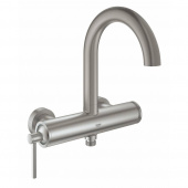 Смеситель для ванны GROHE Atrio New, настенный монтаж, суперсталь (32652DC3) — фото, характеристики, купить в VLADIVOSTOK-CLIMBO