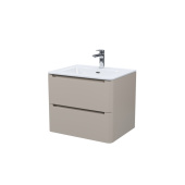 Тумба с умывальником, подвесная, 60 см, капучино, Edifice, IDDIS — фото, характеристики, купить в VLADIVOSTOK-CLIMBO