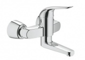 Смеситель для раковины GROHE Euroeco Special (вынос 214 мм, длина рычага 120 мм), 32771000 — фото, характеристики, купить в VLADIVOSTOK-CLIMBO