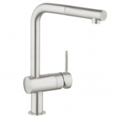 Смеситель для кухни GROHE Minta с выдвижным изливом, 32168DC0 — фото, характеристики, купить в VLADIVOSTOK-CLIMBO