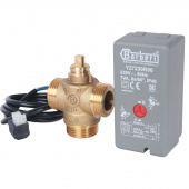 STOUT Компактный 3-Ходовой зональный клапан, сервопривод 230V, с кабелем 1м., НР 1" — фото, характеристики, купить в VLADIVOSTOK-CLIMBO