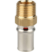 STOUT Переходник с наружной резьбой 1/2"х16 для металлопластиковых труб прессовой — фото, характеристики, купить в VLADIVOSTOK-CLIMBO