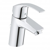 Смеситель для раковины GROHE Eurosmart с донным клапаном, S-size, 33265002 — фото, характеристики, купить в VLADIVOSTOK-CLIMBO