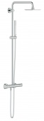 Душевая система с термостатом Grohe Euphoria Cube, 27932000 — фото, характеристики, купить в VLADIVOSTOK-CLIMBO