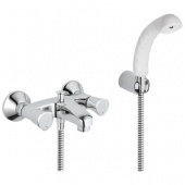 Смеситель для ванны GROHE Costa L с душевым гарнитуром, 25460001 — фото, характеристики, купить в VLADIVOSTOK-CLIMBO