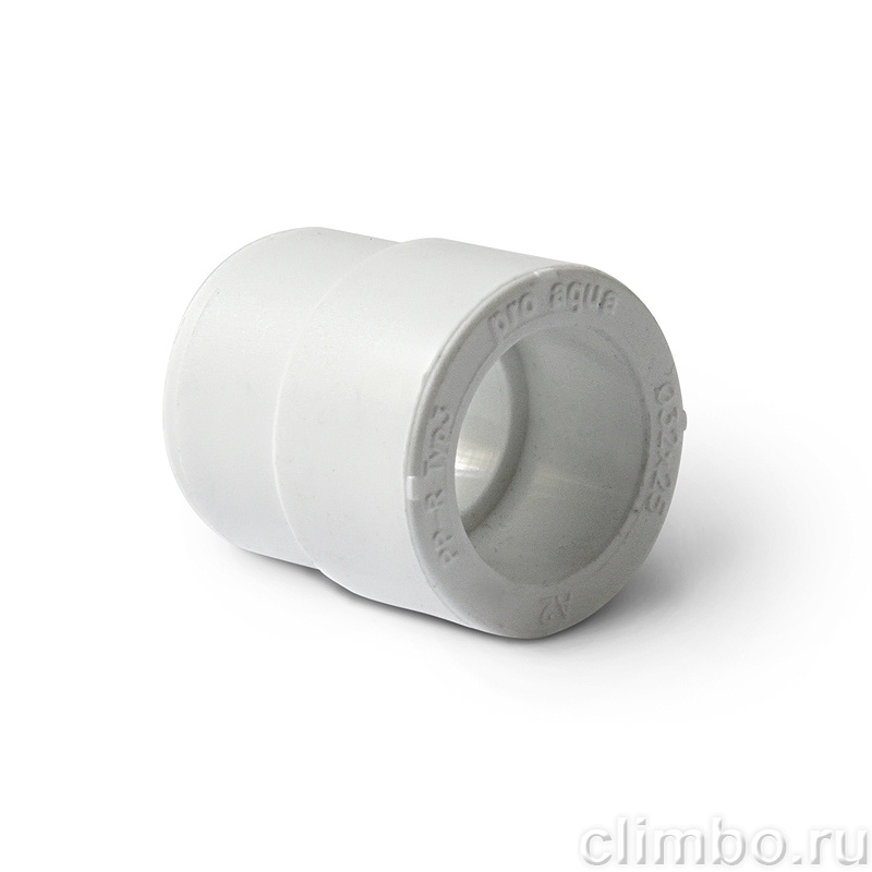 PROAQUA PP-R Муфта переходная Н-В Белая  75-50 — фото товара
