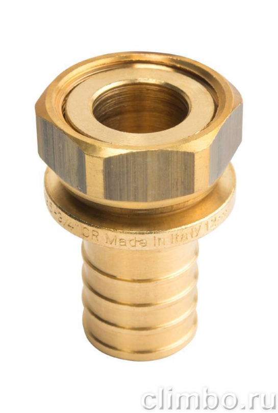 Переходник с накидной гайкой STOUT 20xG 1/2" — фото товара