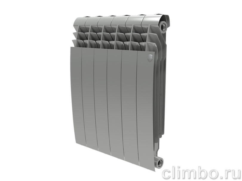 Радиатор Royal Thermo BiLiner 500 Silver Satin - 4 секц. — фото товара