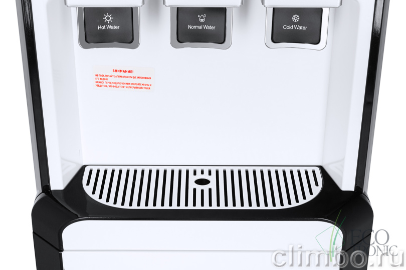 Кулер Ecotronic V33-LCE white-black со шкафчиком — фото товара