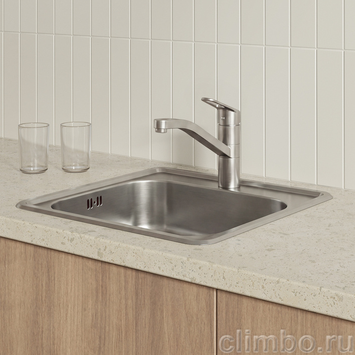 KLNBN00i05, Смеситель для кухни, сатин, Китчен Лайн (Kitchen Line), ID — фото, детали конструкции