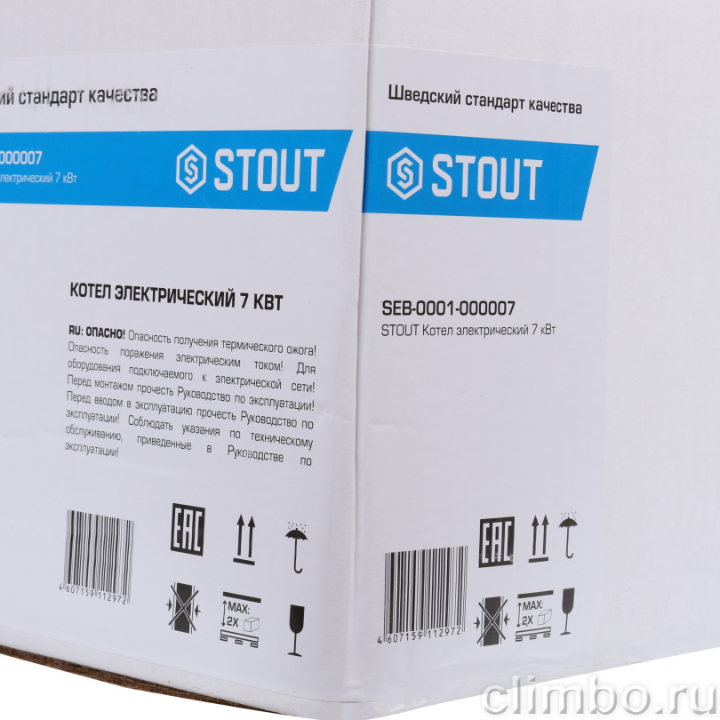 Электрический котел  STOUT 12 кВт — фото товара