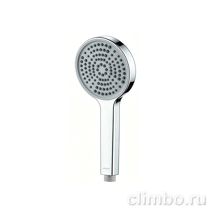 Лейка для душа, 1F, хром глянцевый, Эссеншл (Essential), Milardo, ESS1F10M18 — фото, детали конструкции