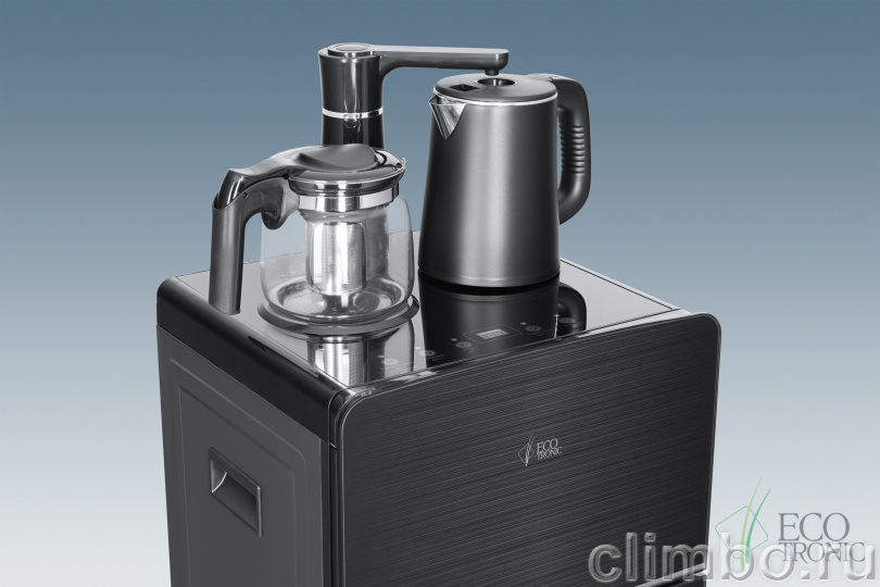 Кулер с чайным столиком Teabar Ecotronic TB18-LE black — фото товара