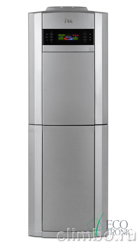 Кулер Ecotronic G21-LSPM Silver со шкафчиком-озонатором — фото товара