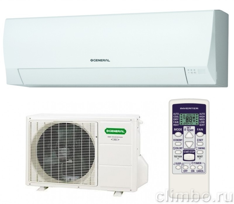 Настенная сплит-система General Eco3 Inverter ASHG09LLCC — фото товара