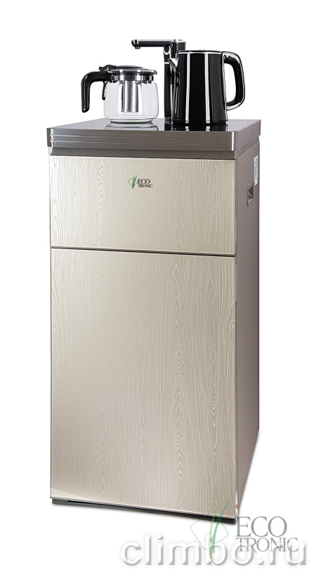Кулер с чайным столиком Тиабар Ecotronic TB7-LE gold — фото товара
