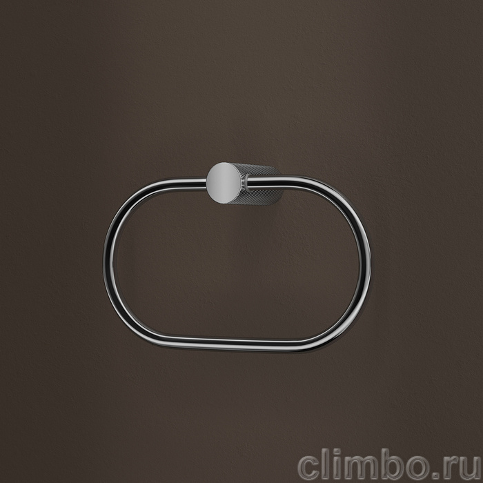 Полотенцедержатель-кольцо, нержавеющая сталь, Дюна (Duna), хром глянцевый, IDDIS, DUNSBO0i51 — фото, детали конструкции