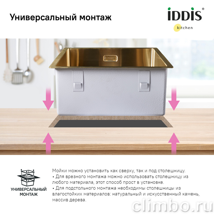 EDI54B0i77 Мойка для кухни Edifice — фото товара
