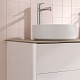 Столешница без отверстий, керамогранит, 120 см, бежевый, Оптима Хоум (Optima Home), IDDIS, OPH12B1i89 — фото, детали конструкции
