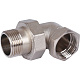 STOUT Угловая американка ВН, уплотнение o-ring кольцо, никель. 1" — фото товара