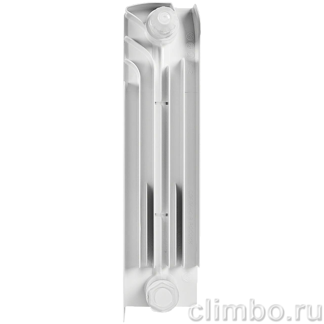 Радиатор биметаллический STOUT TITAN VENTIL 350 13 секций нижнее правое подключение — фото, детали конструкции